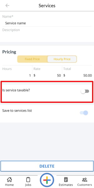 non-taxable-service